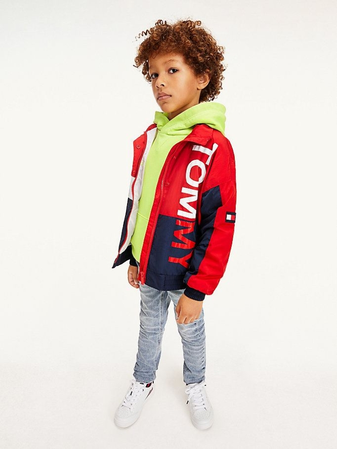 Tommy Hilfiger Jackets & Coats South Africa - Kids Colour-Blocked Logo ...
