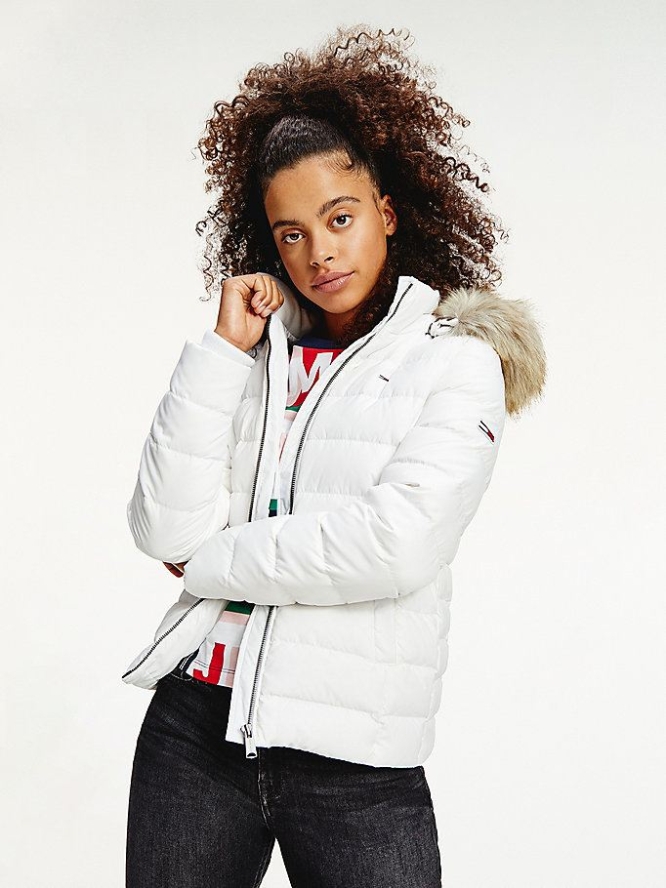 Tommy Hilfiger Jackets & Coats Price South Africa - Womens Faux Fur ...